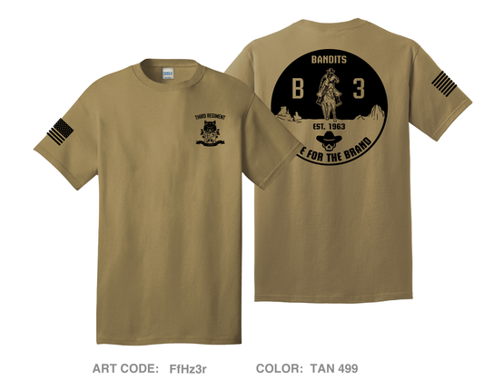 USCC B3 Fundraising Collection Comfort Unisex Cotton SS Tee - FfHz3r