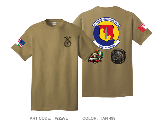 31st SFS/S4 Comfort Unisex Cotton SS Tee - FrZeVL