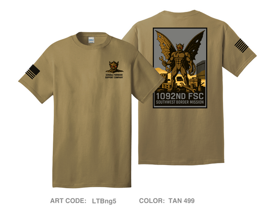 1092 FSC Fundraising Collection Comfort Unisex Cotton SS Tee - LTBng5