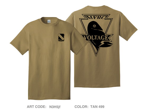 MFRC, 1st BDE, 10th MTN Comfort Unisex Cotton SS Tee - N3H5jf