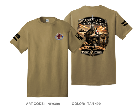 131 Field Hospital Comfort Unisex Cotton SS Tee - NFxXka
