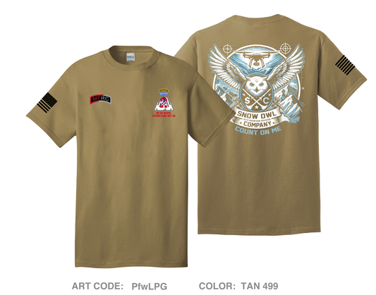 MFRC, 2BCT, 10th Mountain Division Comfort Unisex Cotton SS Tee - PfwLPG