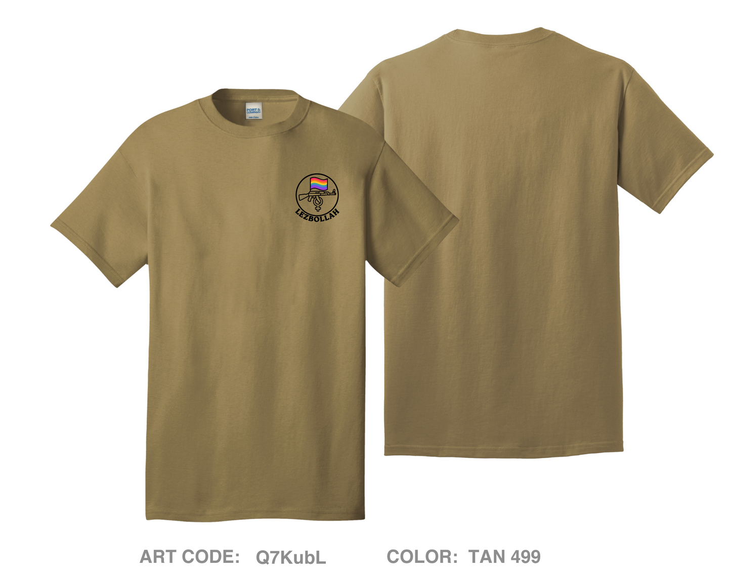 Lezbollah Fundraising Collection Comfort Unisex Cotton SS Tee - Q7KubL