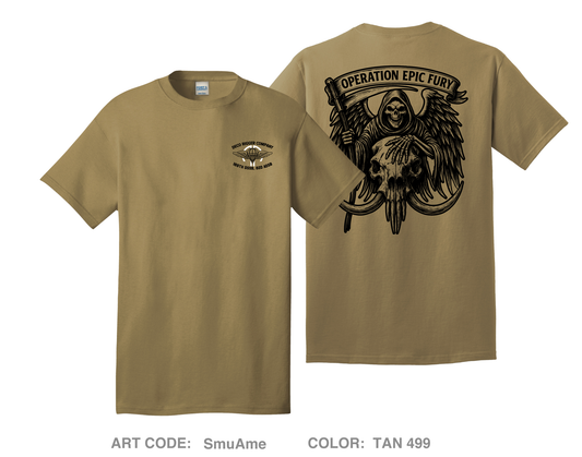 DECO Rigger Detachement Comfort Unisex Cotton SS Tee - SmuAme