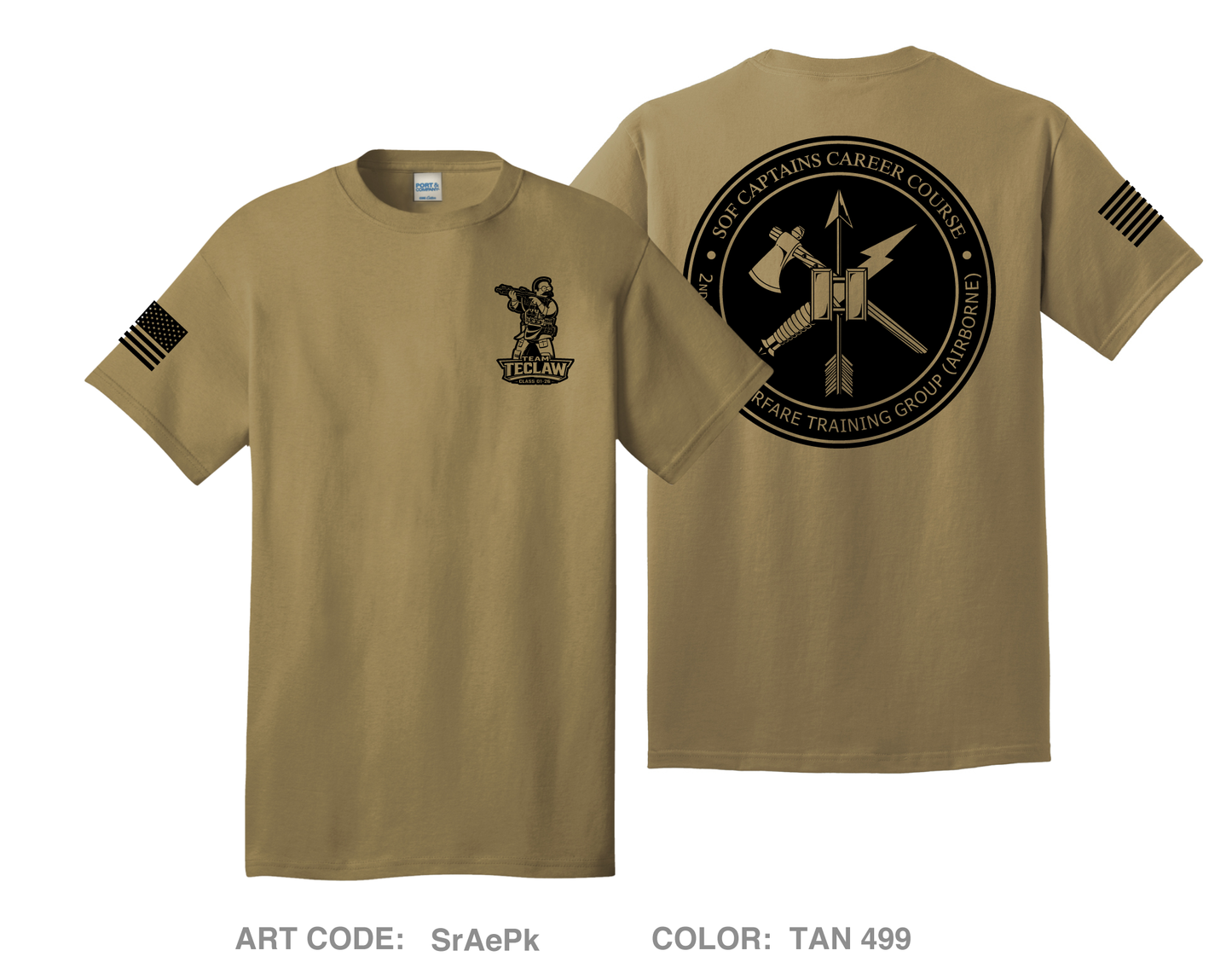 Team Teclaw Comfort Unisex Cotton SS Tee - SrAePk