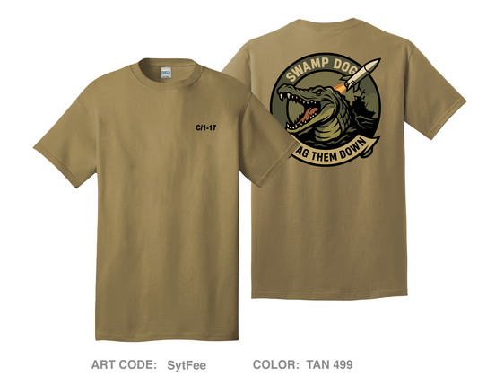 Support, C/1-17 Comfort Unisex Cotton SS Tee - SytFee