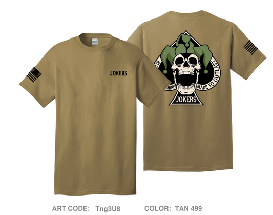 Jokers Comfort Unisex Cotton SS Tee - Tng3U8