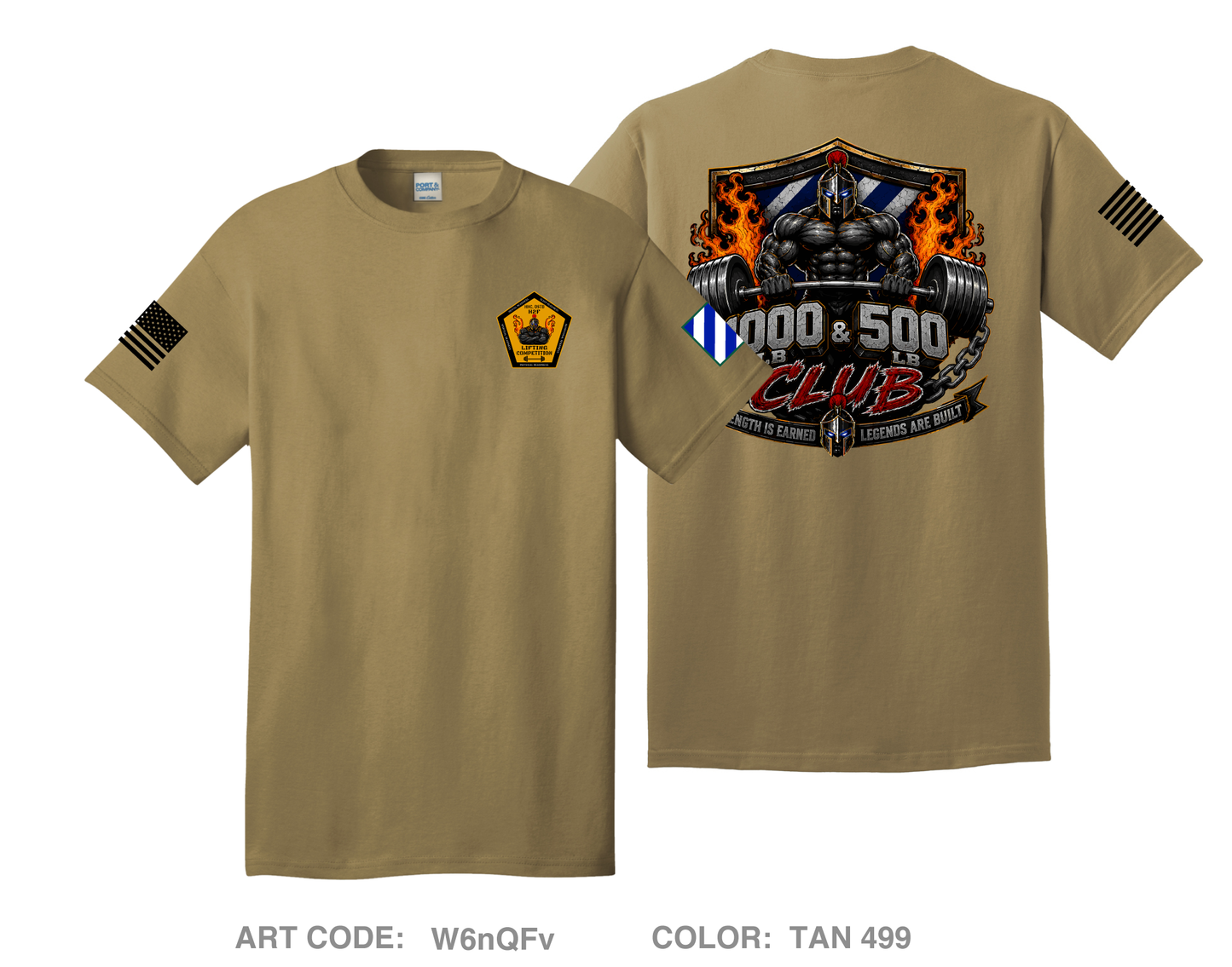 HHC, DSTB, 3DSB Comfort Unisex Cotton SS Tee - W6nQFv