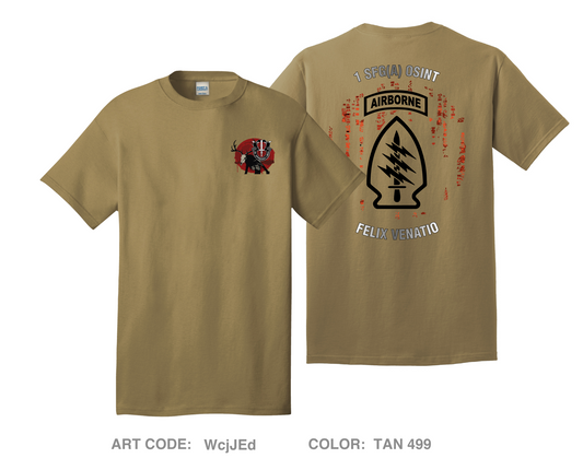 1 SFG(A) Comfort Unisex Cotton SS Tee - WcjJEd