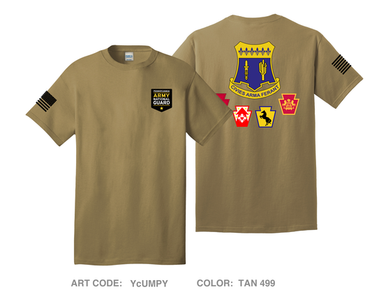 PA Guard Comfort Unisex Cotton SS Tee - YcUMPY