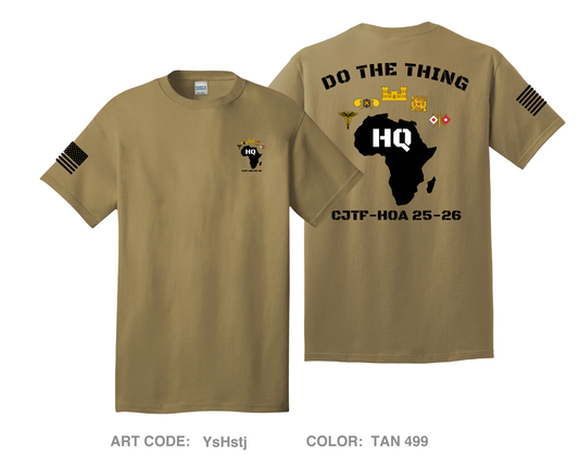 180th ESC HQ Comfort Unisex Cotton SS Tee - YsHstj