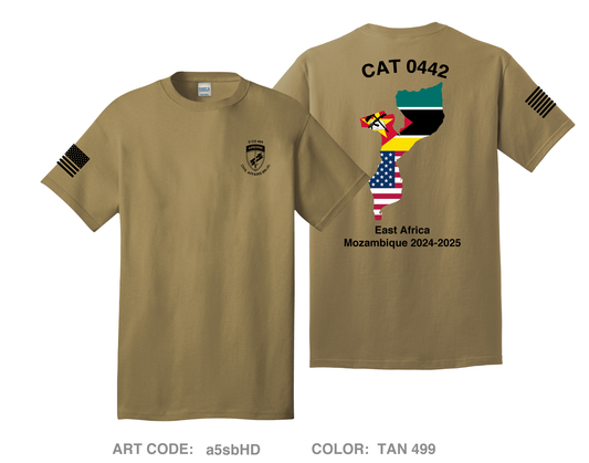 D Co 404 Civil Affairs BN (A) Fundraising CollectionComfort Unisex Cotton SS Tee - a5sbHD