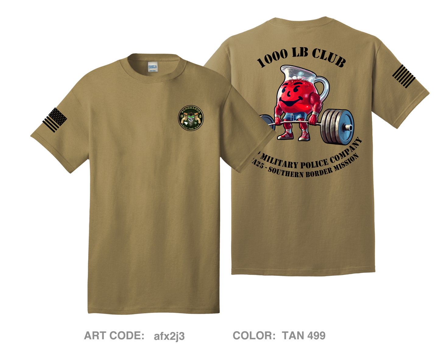 132nd Military Police Company Comfort Unisex Cotton SS Tee - afx2j3