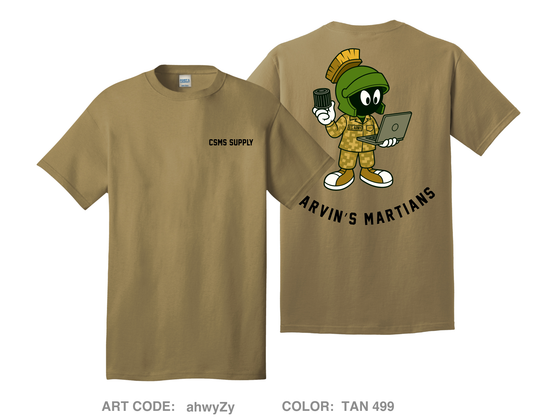 CSMS SUPPLY Comfort Unisex Cotton SS Tee - ahwyZy