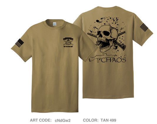 CHAOS Comfort Unisex Cotton SS Tee - cNdGw2