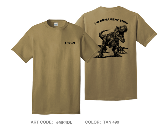 1-8 IN Comfort Unisex Cotton SS Tee - eMR4DL