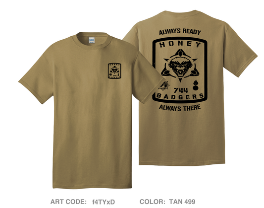 744 TH FSC Comfort Unisex Cotton SS Tee - f4TYxD
