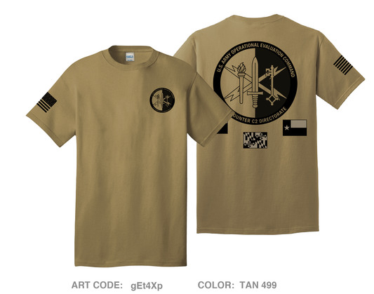 C2CC2 Directorate Comfort Unisex Cotton SS Tee - gEt4Xp