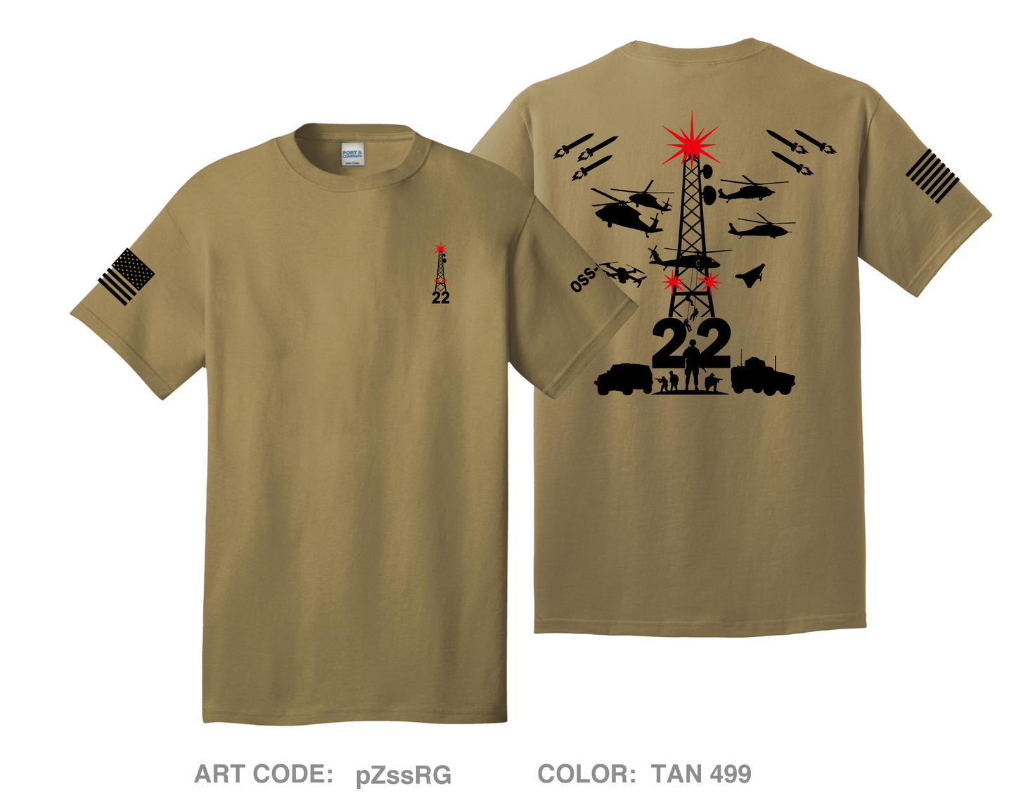 Tower 22 Store 1 Comfort Unisex Cotton SS Tee - pZssRG
