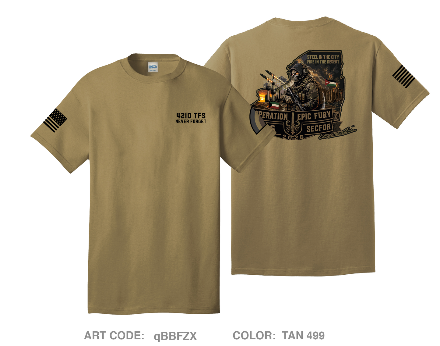 TFS 42ID SECFOR Comfort Unisex Cotton SS Tee - qBBFZX