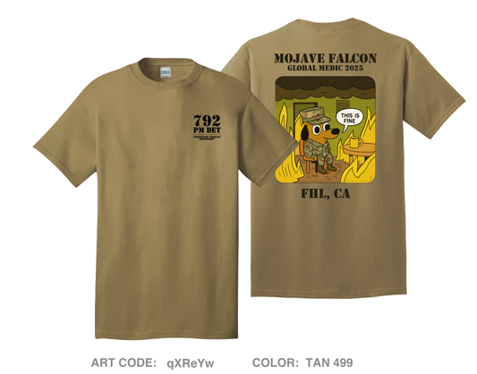792 PM DET Comfort Unisex Cotton SS Tee - qXReYw