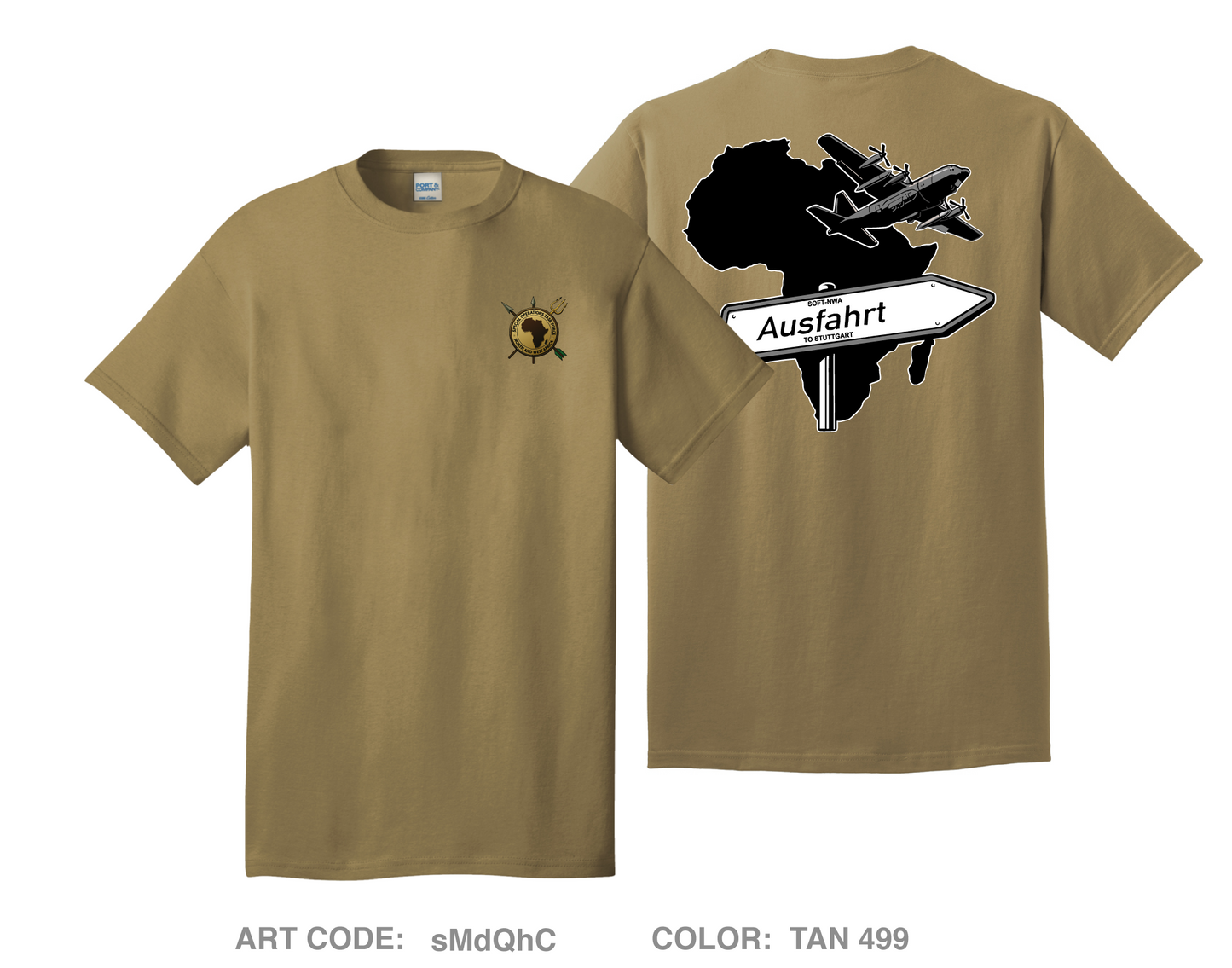SOTF-NWA Comfort Unisex Cotton SS Tee - sMdQhC