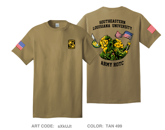 Southeastern Louisiana University ROTC Hi-Tech Performance Unisex SS Tee - sXkUJt