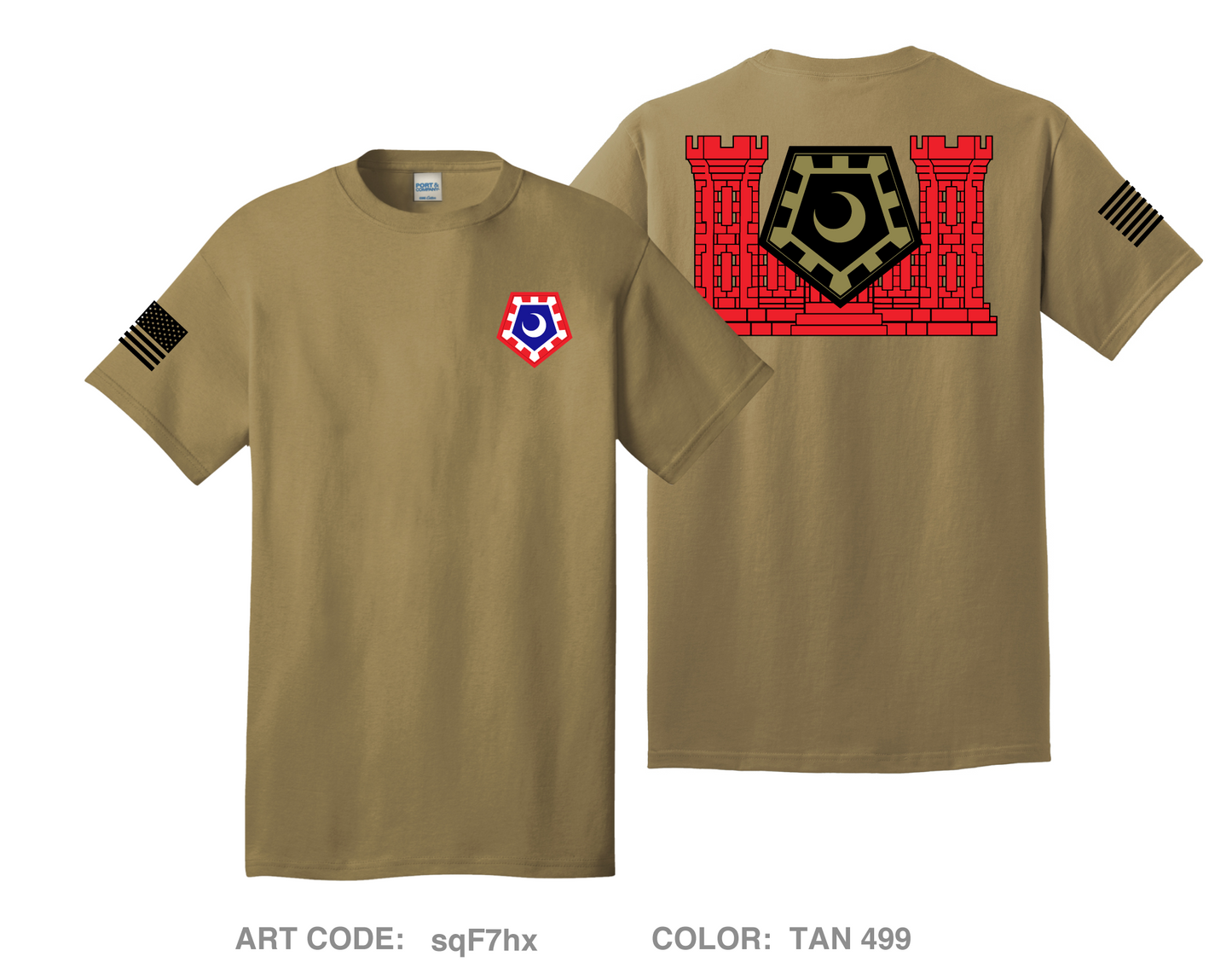 174th en co Comfort Unisex Cotton SS Tee - sqF7hx
