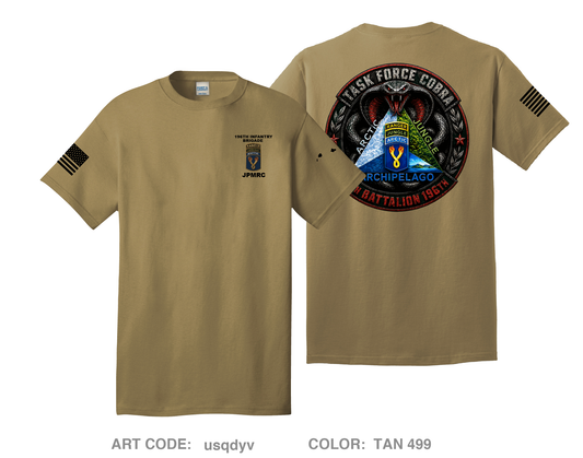 4TH BN 196th IN BDE Comfort Unisex Cotton SS Tee - usqdyv