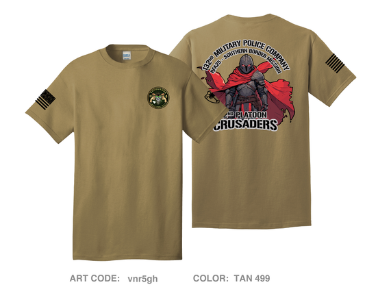 132nd Military Police Company Store 1 Comfort Unisex Cotton SS Tee - vnr5gh