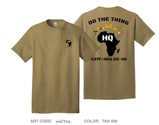 180th ESC HQ Comfort Unisex Cotton SS Tee - weZYzq