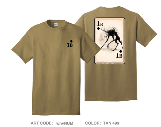 1B Comfort Unisex Cotton SS Tee - whvNUM