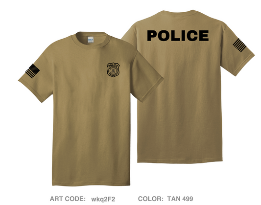 DAF Law Enforcement Academy Class 26-02 Comfort Unisex Cotton SS Tee - wkq2F2