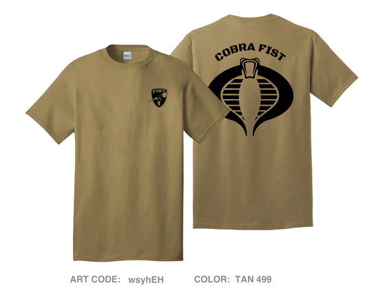 1-502 FIST Comfort Unisex Cotton SS Tee - wsyhEH