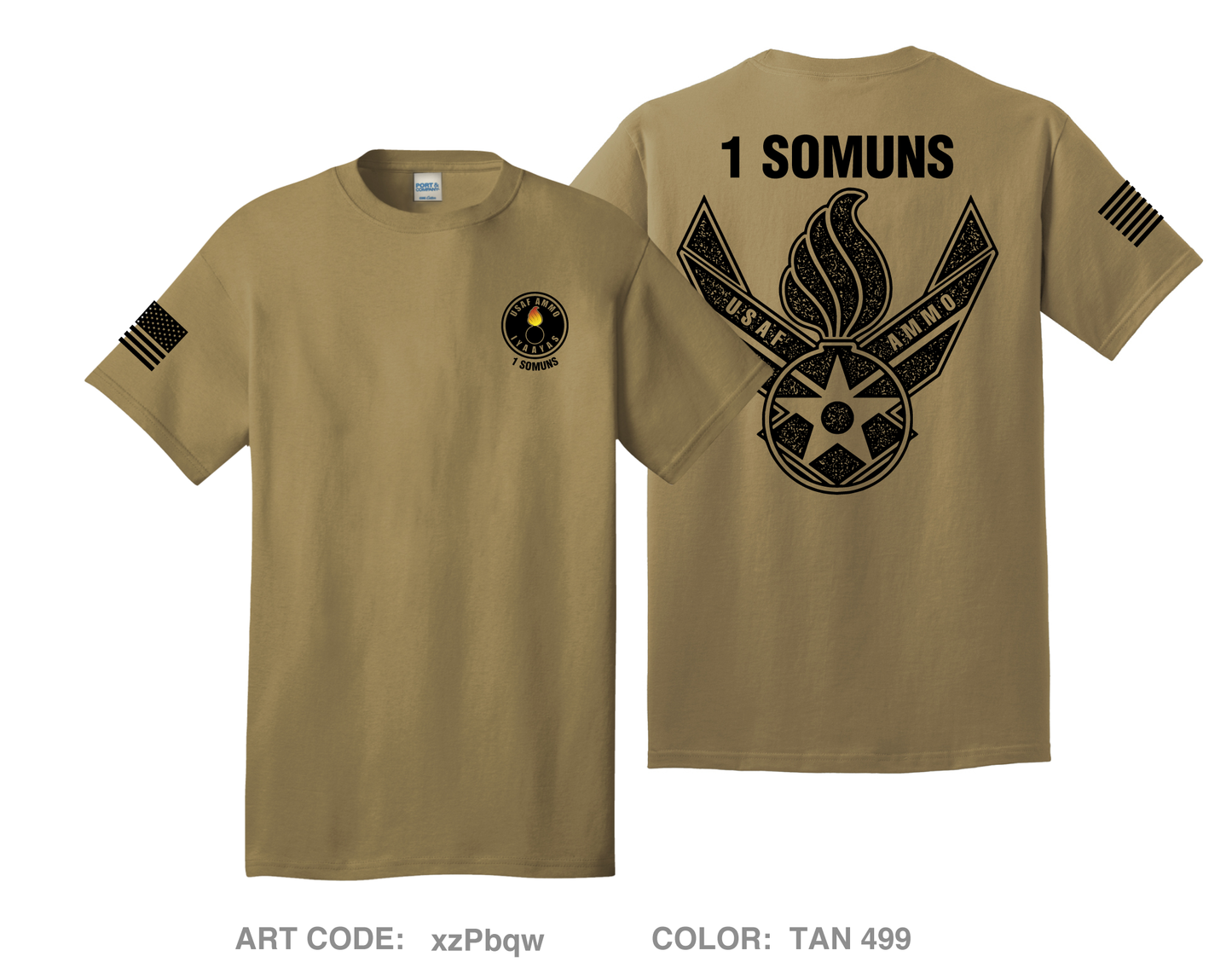 1 SOMUNS Comfort Unisex Cotton SS Tee - xzPbqw