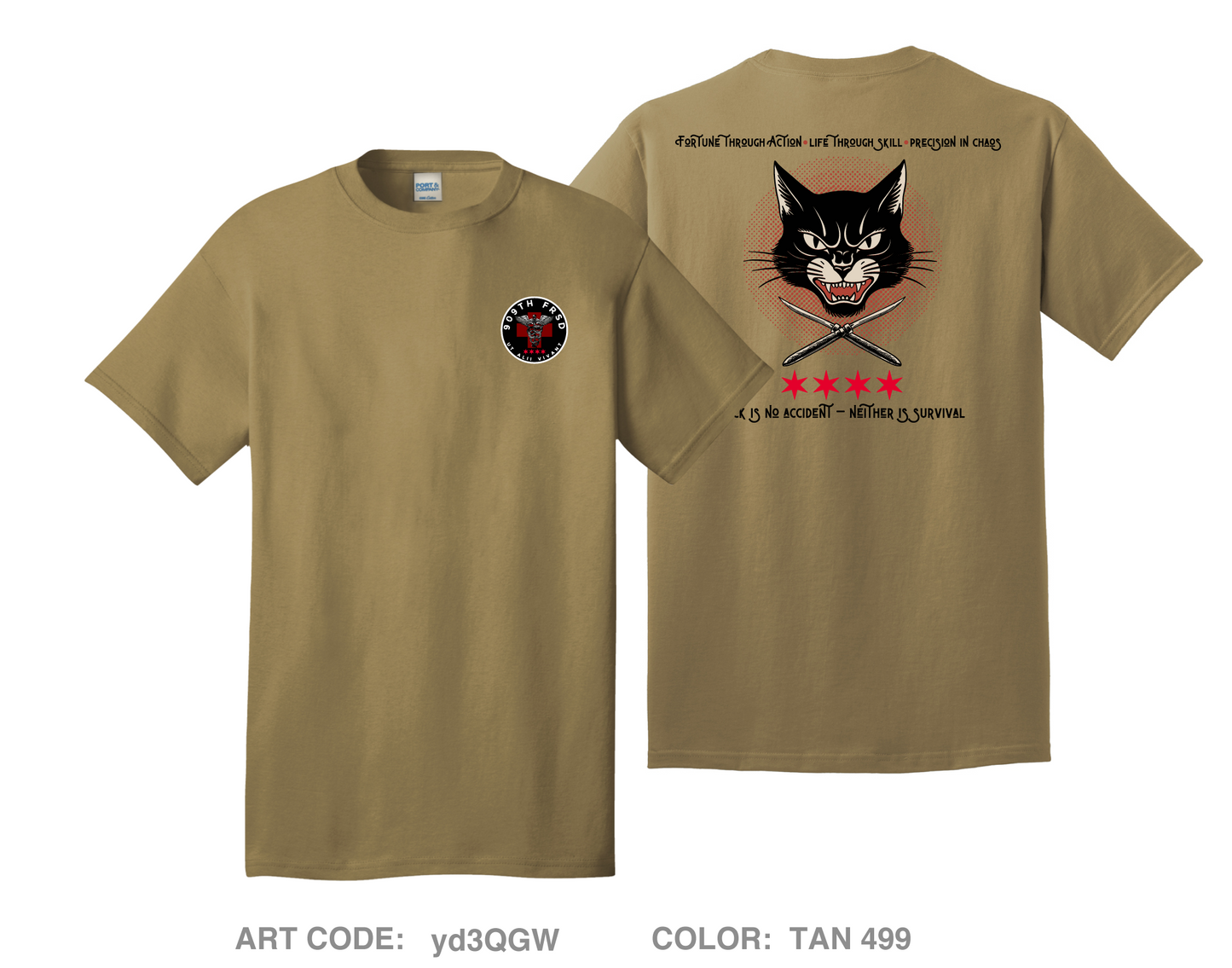 909th FRSD Comfort Unisex Cotton SS Tee - yd3QGW