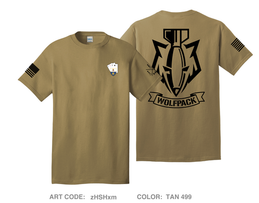 Wolfpack PLT 2-22IN Comfort Unisex Cotton SS Tee - zHSHxm