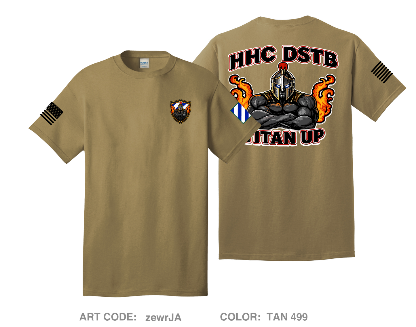 HHC, DSTB, 3DSB Hi-Tech Performance Unisex SS Tee - zewrJA