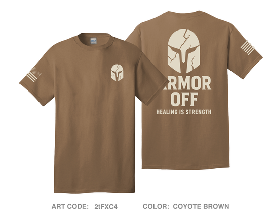 Armor Off Comfort Unisex Cotton SS Tee - 2tFXC4