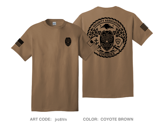 CFAY Security Association Comfort Unisex Cotton SS Tee - jrc6Vn