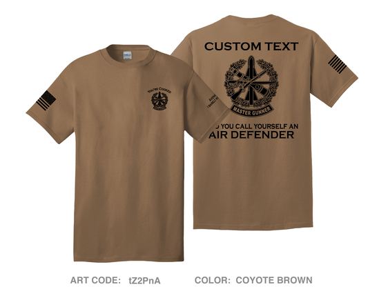 CUSTOM Avenger Master Gunner Comfort Unisex Cotton SS Tee - tZ2PnA