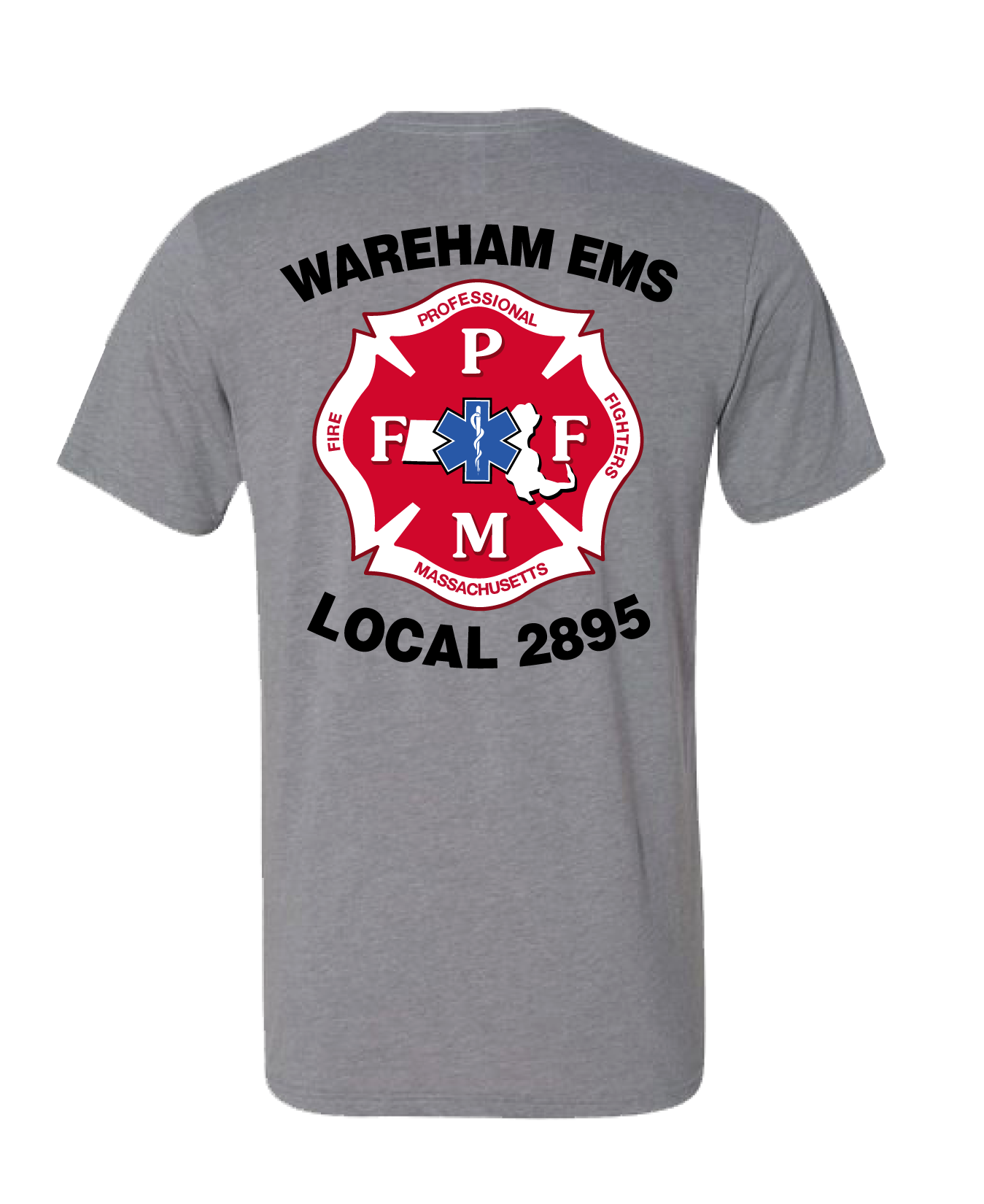 Wareham EMS Comfort Unisex Triblend SS Tee - Local 2895