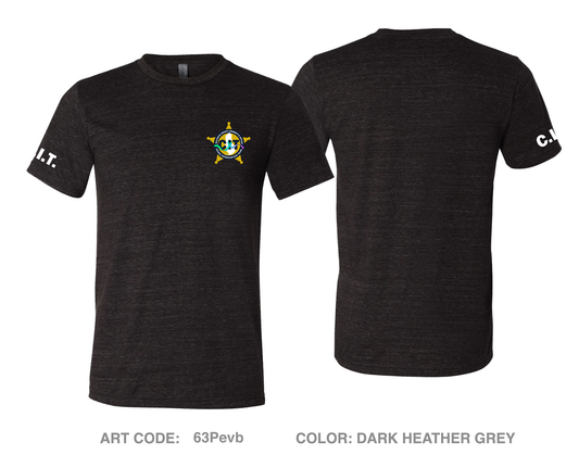 Baldwin County Sheriff’s Office Crisis Intervention Team Comfort Unisex Triblend SS Tee - 63Pevb