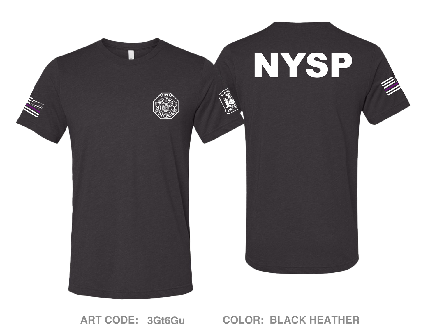 NYSP Comfort Unisex Triblend SS Tee - 3Gt6Gu