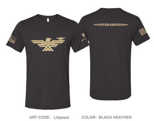 CrossFit Black and Gold Comfort Unisex Triblend SS Tee - 3Gt6Gu