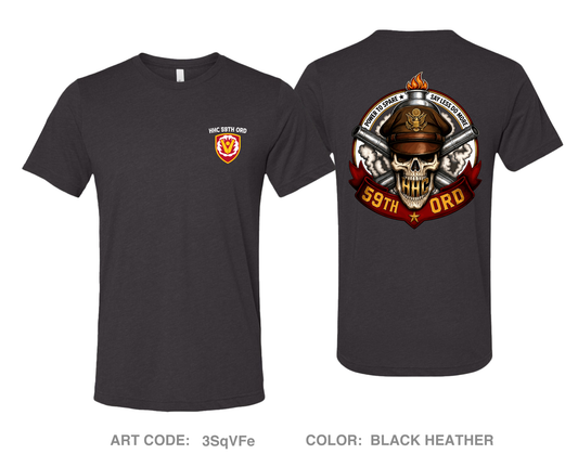 59th ORD BDE Comfort Unisex Triblend SS Tee - 3SqVFe