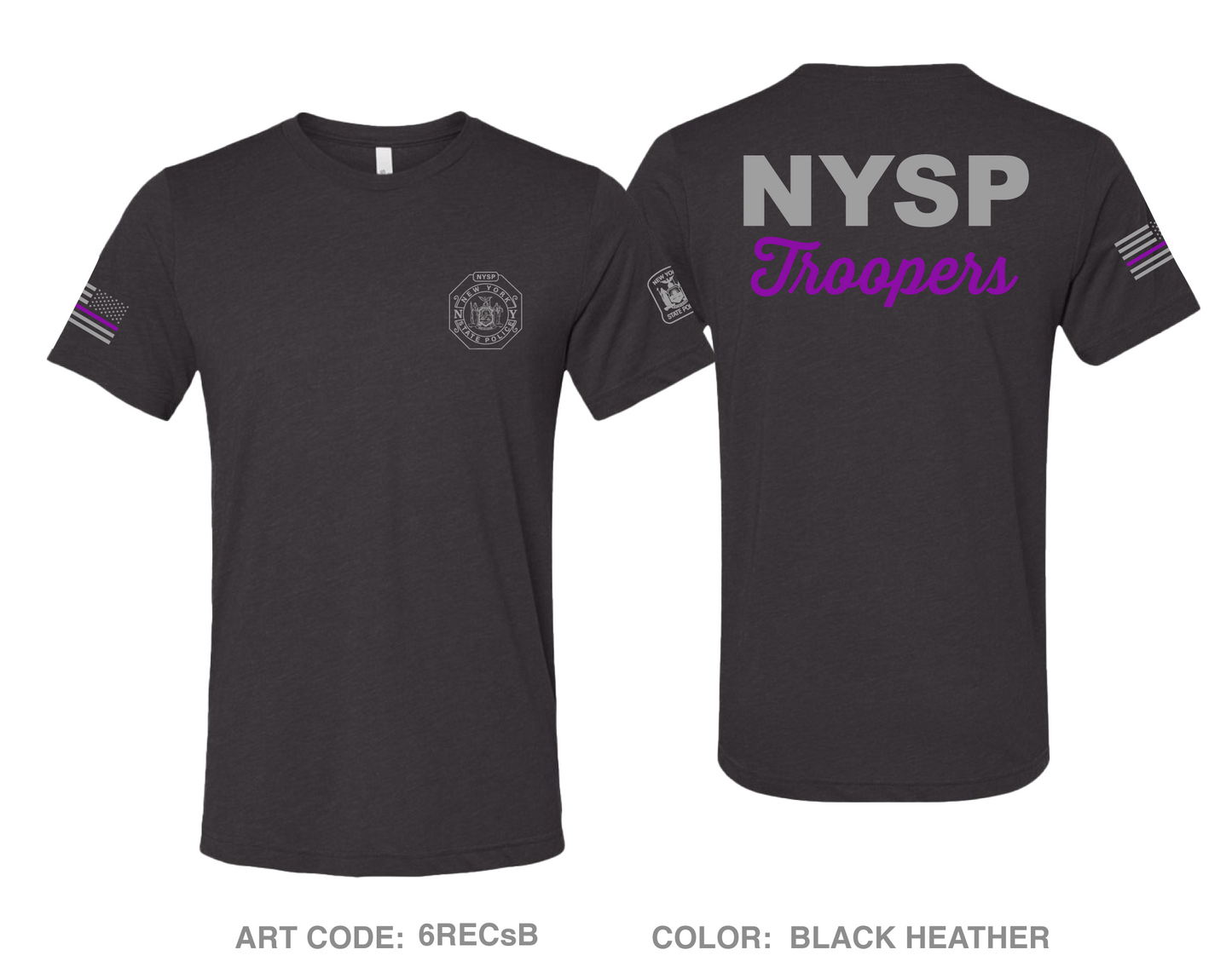 NYSP Comfort Unisex Triblend SS Tee - 6RECsB