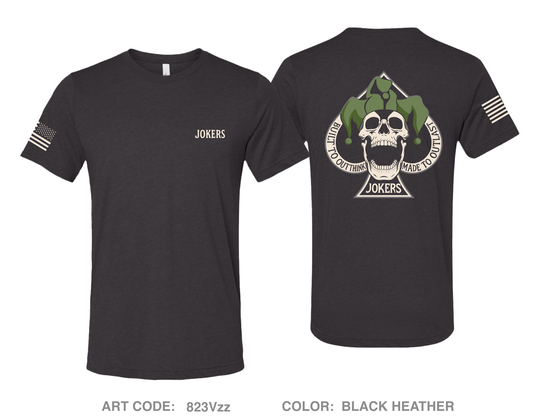 Jokers Comfort Unisex Triblend SS Tee - 823Vzz