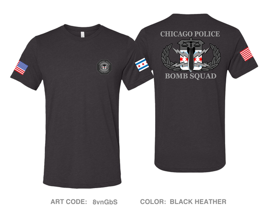 Chicago Bomb Squad Store 1 Comfort Unisex Triblend SS Tee - 8vnGbS
