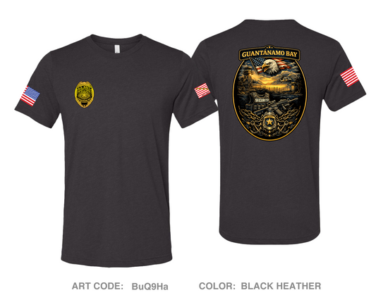 GTMO Security Comfort Unisex Triblend SS Tee - BuQ9Ha